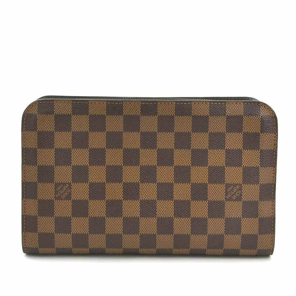 Louis Vuitton POCHETTE SAINT LOUIS DAMIER EBENE CLUTCH