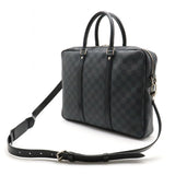 Louis Vuitton DAMIER GRAPHITE PORTE DOCUMENTS VOYAGE PM BAG