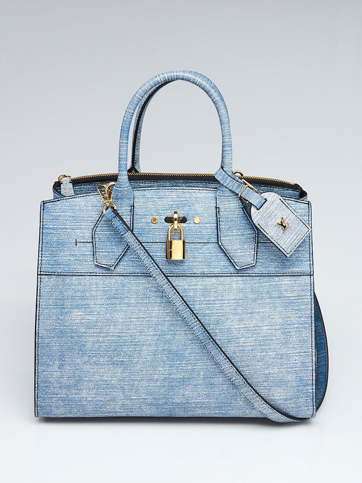 Louis Vuitton EPI Leather City Steamer MM Bag