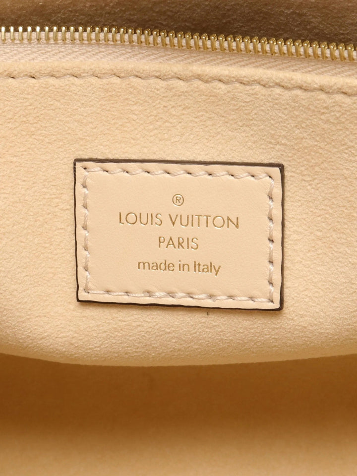 Louis Vuitton EMPREINTE LEATHER GIANT MONOGRAM ONTHEGO TOTE BAG