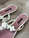 Louis Vuitton T-STRAP MONOGRAM FLOWER FLIP-FLOP SANDALS