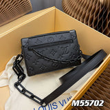 Louis Vuitton LV Men Mini Soft Trunk Bag Black Taurillon Cowhide Leather