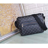 Louis Vuitton LV Men Odyssey Messenger PM Monogram Eclipse Coated Canvas Handbag
