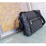 Louis Vuitton LV Men Odyssey Messenger PM Monogram Eclipse Coated Canvas Handbag