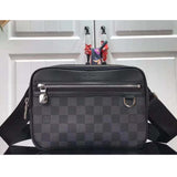 Louis Vuitton LV Men Scott Messenger Damier Graphite Shoulder Bag