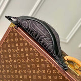 Louis Vuitton LV Unisex Discovery Bumbag Black Nylon Cowhide Leather