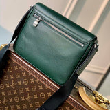 Louis Vuitton LV Unisex District PM Bag Epicea Taiga Cowhide Leather