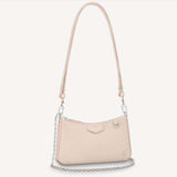 Louis Vuitton LV Women Easy Pouch On Strap Epi Embossed Supple Grained Cowhide Leather Clutch