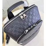 Louis Vuitton LV Unisex Michael Backpack NV2 Damier Infini Onyx Cowhide Leather
