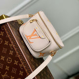 Louis Vuitton LV Unisex Mini Bumbag Monogram Empreinte Embossed Supple Grained Cowhide Leather