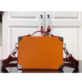 Louis Vuitton LV Unisex NBA Handle Soft Trunk No. 7 Saffron Cowhide Calf Handbag
