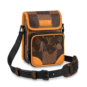 Louis Vuitton LV Unisex Nano Amazone Messenger Monogram Canvas-Brown Handbag