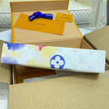 Louis Vuitton LV Unisex Pochette Voyage MM Monogram Watercolor Multico Coated Canvas Clutch