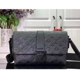 Louis Vuitton LV Unisex S-Cape Messenger Taurillon Monogram Embossed Cowhide Leather Handbag
