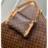 Louis Vuitton LV Unisex Side Trunk PM Handbag Monogram Coated Canvas