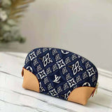 Louis Vuitton LV Unisex Since 1854 Cosmetic Pouch PM Monogram Flowers Canvas Clutch