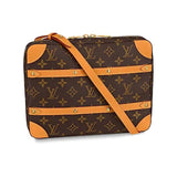 Louis Vuitton LV Unisex Soft Trunk Messenger PM Monogram Canvas Handbag