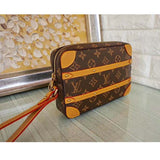 Louis Vuitton LV Unisex Soft Trunk Messenger PM Monogram Canvas Handbag