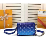 Louis Vuitton LV Unisex Soft Trunk Monogram Clouds Coated Canvas Handbag