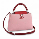 Louis Vuitton LV Women Capucines PM Handbag Taurillon Leather