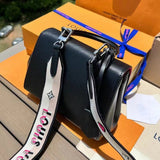 Louis Vuitton LV Women Cluny Mini Handbag Black Epi Grained Cowhide Leather