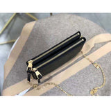 Louis Vuitton LV Women Double Zip Pochette Two-Tone Monogram Empreinte Clutch