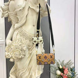 Louis Vuitton LV Women Félicie Strap Go Pochette Arizona Beige Crème Monogram Coated Canvas Clutch