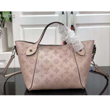 Louis Vuitton LV Women Hina PM Bucket Bag Crème Beige Mahina Perforated Calf