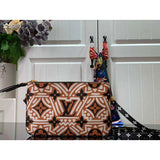 Louis Vuitton LV Women LV Crafty Double Zip Pochette Monogram Coated Canvas Clutch