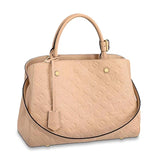 Louis Vuitton LV Women Montaigne MM Handbag Monogram Empreinte Leather