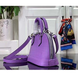 Louis Vuitton LV Women Nano Alma Handbag Lilas Provence Lilac Epi Grained Cowhide Leather