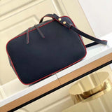 Louis Vuitton LV Women NéoNoé MM Bucket Navy Embossed Monogram Empreinte Grained Cowhide Handbag