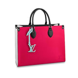 Louis Vuitton LV Women Onthego MM Tote Bag Epi Grained Leather