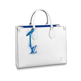 Louis Vuitton LV Women Onthego MM Tote Bag Epi Grained Leather