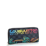 Louis Vuitton LIMITED EDITION DAMIER COBALT JUNGLE ZIPPY WALLET