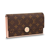 Louis Vuitton MONOGRAM FLORE WALLET ROSE BALLERINE