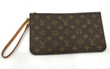 Louis Vuitton MONOGRAM NEVERFULL MM POCHETTE WRISTLET