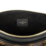 Louis Vuitton MONOGRAM PALLAS NOIR MM SHOULDER BAG