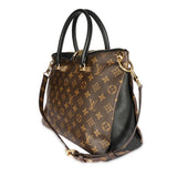 Louis Vuitton MONOGRAM PALLAS NOIR MM SHOULDER BAG