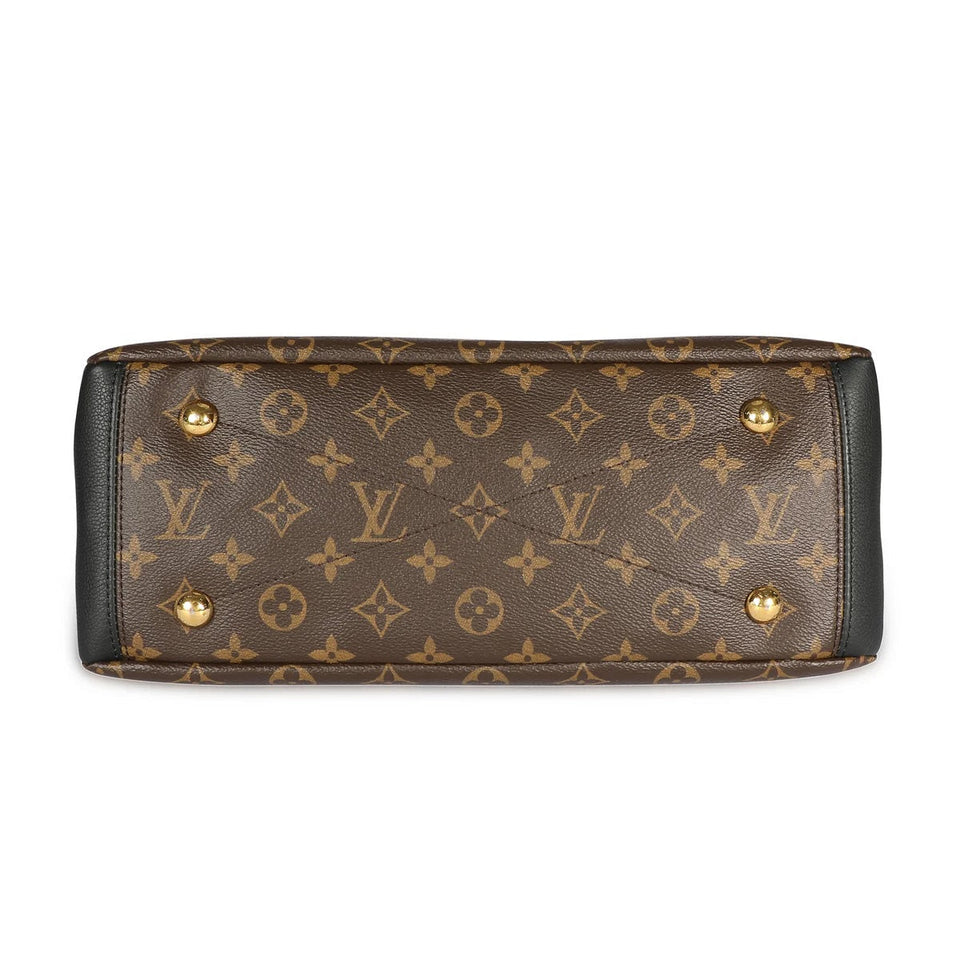 Louis Vuitton MONOGRAM PALLAS NOIR MM SHOULDER BAG