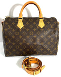 Louis Vuitton MONOGRAM SPEEDY BANDOULIÈRE 30 Handbag