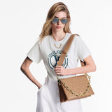 Louis Vuitton LAMBSKIN EMBOSSED MONOGRAM COUSSIN PM BAG