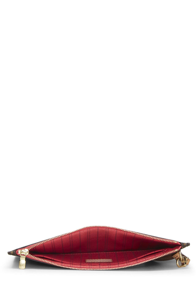 Louis Vuitton MONOGRAM NEVERFULL MM GM POCHETTE-PINK