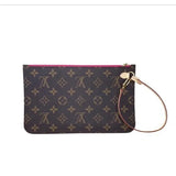 Louis Vuitton MONOGRAM NEVERFULL MM GM POCHETTE-PINK