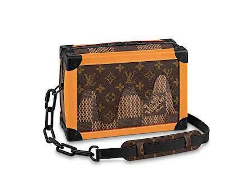 Louis Vuitton X NIGO SOFT TRUNK MONOGRAM DAMIER EBENE GIANT