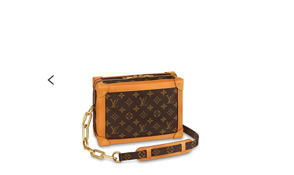 Louis Vuitton X NIGO SOFT TRUNK MONOGRAM DAMIER EBENE GIANT
