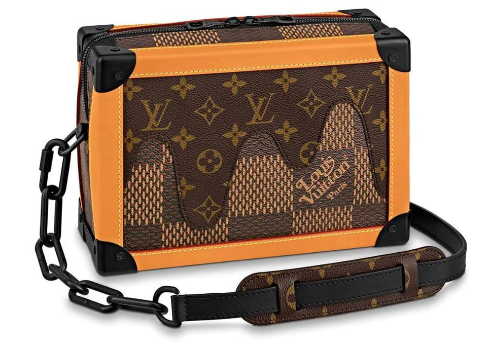 Louis Vuitton X NIGO SOFT TRUNK MONOGRAM DAMIER EBENE GIANT