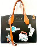 Louis Vuitton LIMITED EDITION WORLD TOUR CITY STEAMER CALFSKIN TOTE