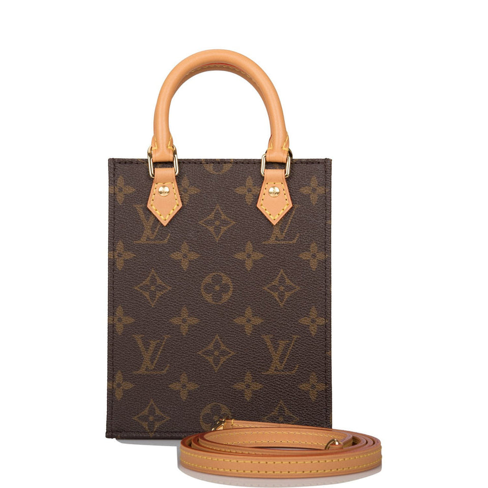 Louis Vuitton MONOGRAM PETIT SAC PLAT BAG