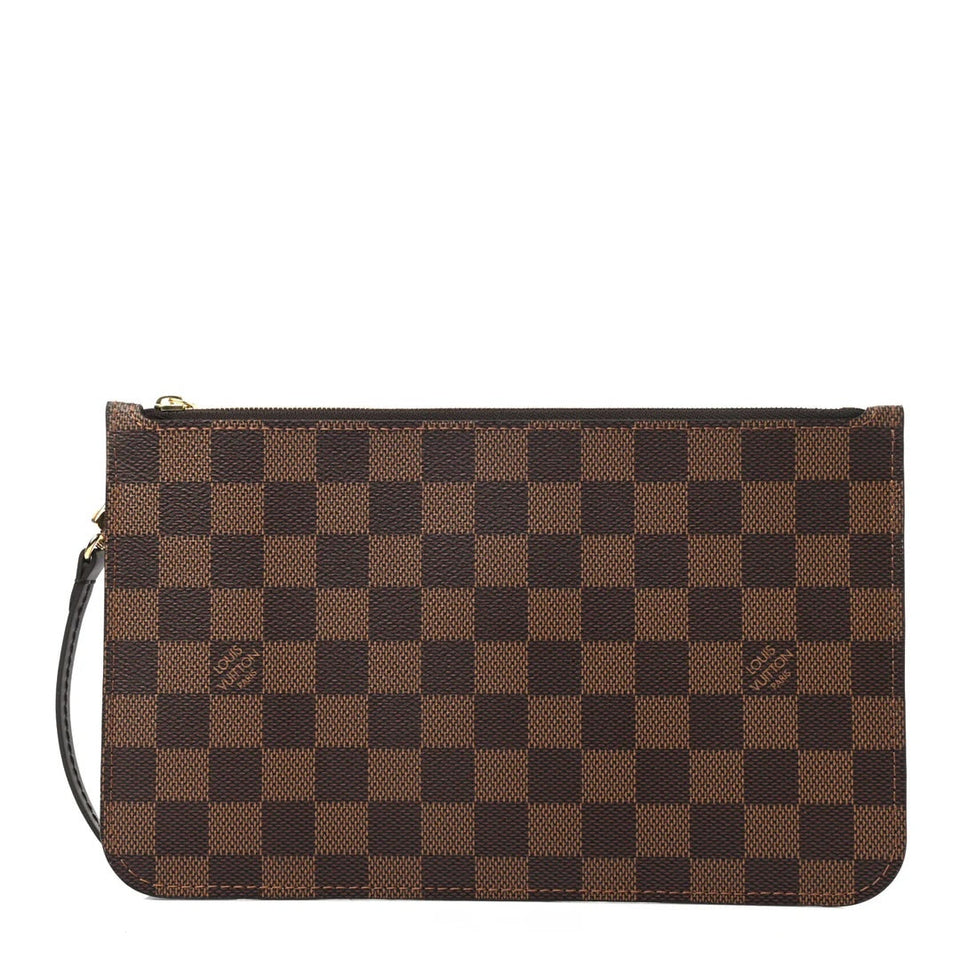 Louis Vuitton DAMIER EBENE NEVERFULL MM POCHETTE